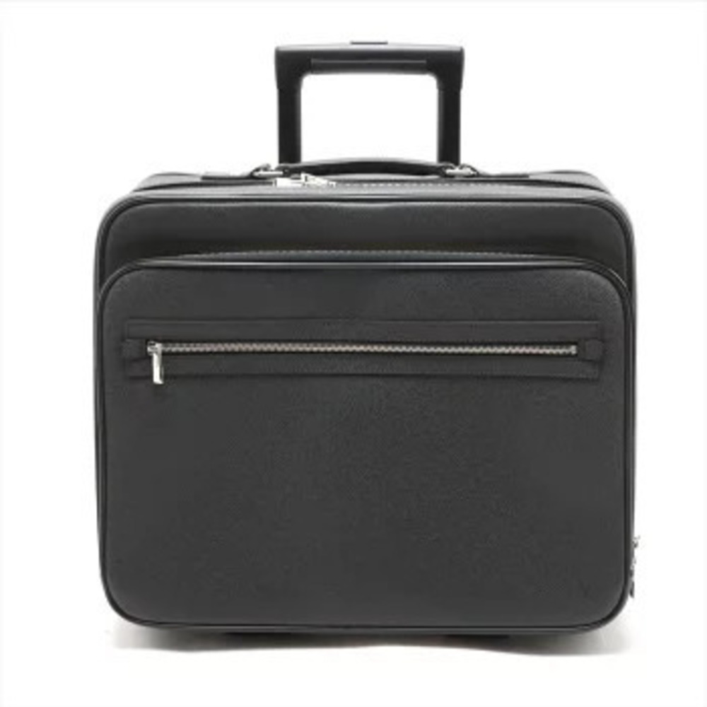 Louis Vuitton Taiga Pilot Case Leather SuitCase Luggage Carry on Bag Business
